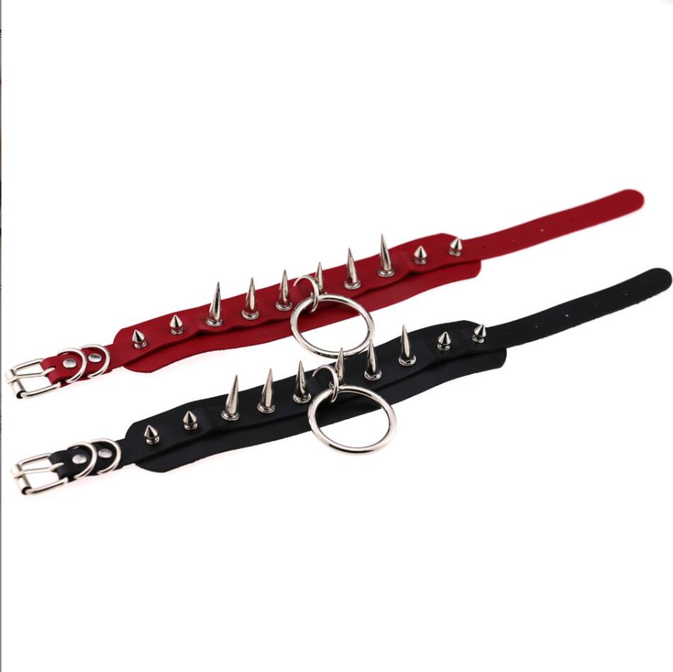 Kalung panjang kerah Punk paku - Goth Punk Spike Choker ulasan dan harga