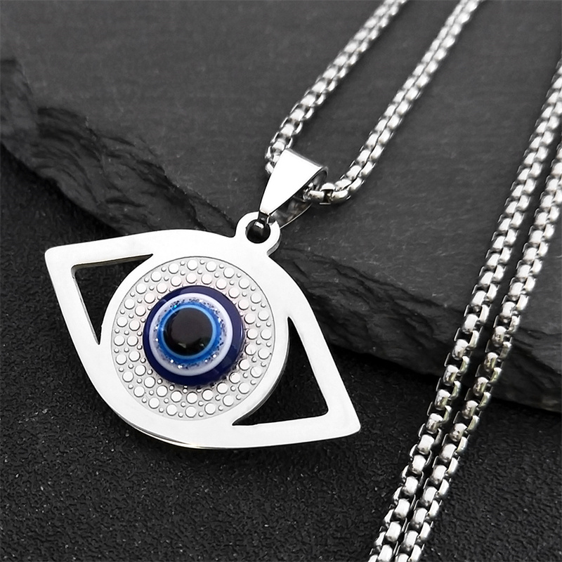 Kalung Mata Biru Islam Hamsa,  - Necklaces ulasan dan harga