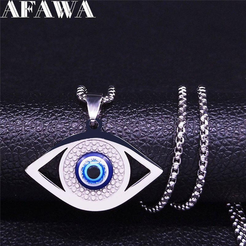 Kalung Mata Biru Islam Hamsa,  - Necklaces ulasan dan harga