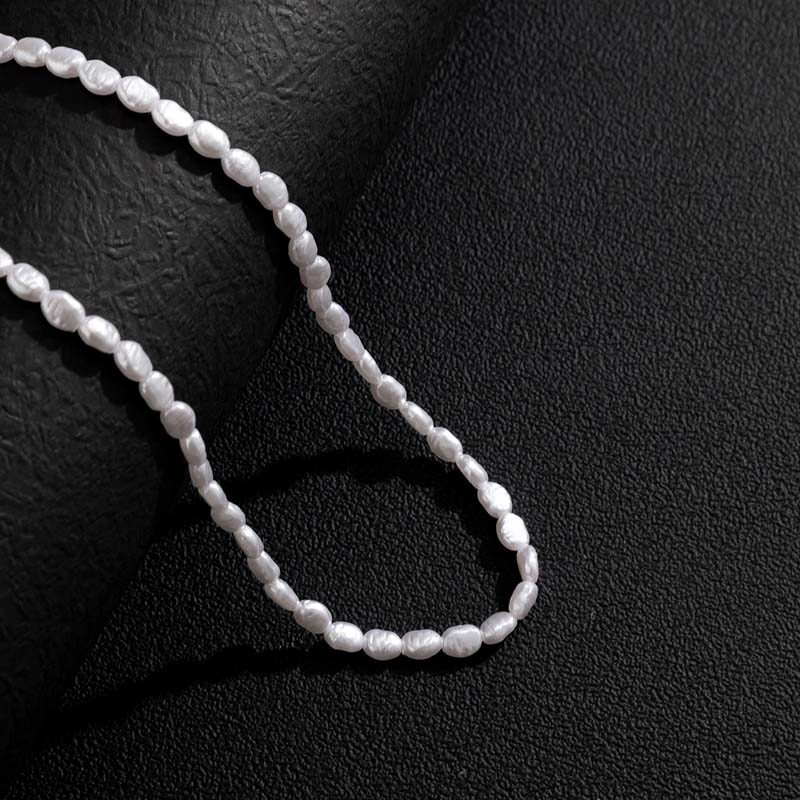 Kalung Choker mutiara imitasi  - Pearl Choker Necklace Vintage ulasan dan harga