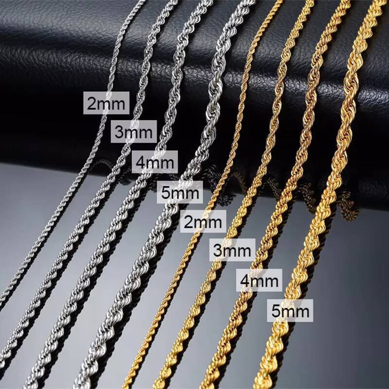 Tali Kalung Panjang Pria Kalun - Cuban Link Chain 12Mm ulasan dan harga